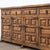Vintage Spanish Brutalist Sideboard with Carved Panels, 1950 For Sale - Image 8 of 11