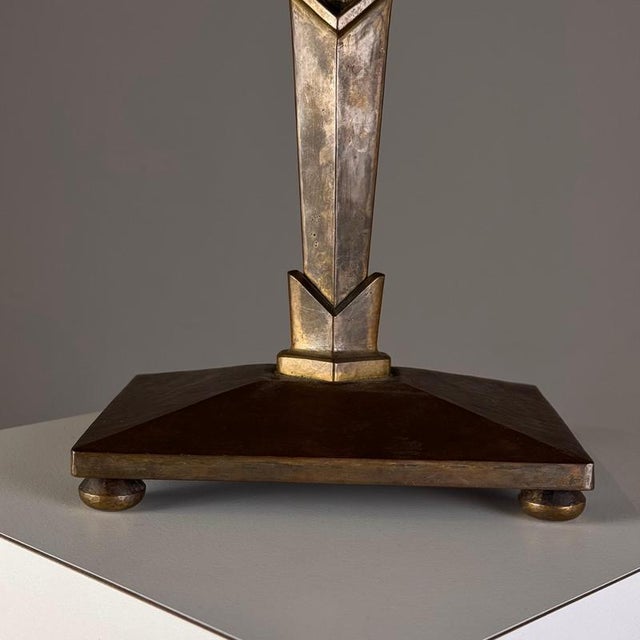 Secessionist Four-Candle Candelabra, Vienna, 1900s For Sale - Image 11 of 18