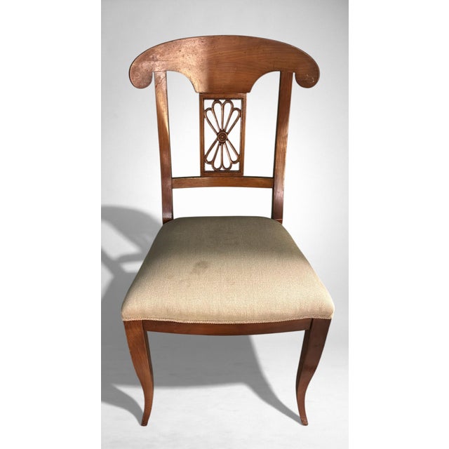 Early 20th Century Biedermeier Style Set of Six Austrian Chairs For Sale - Image 13 of 18