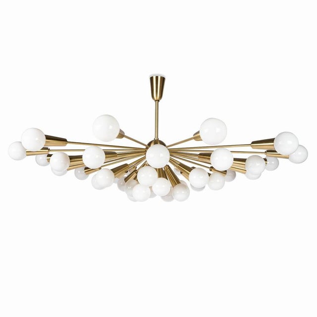 Sputnik Chandelier from Kamenický Šenov, 1970s For Sale - Image 11 of 11