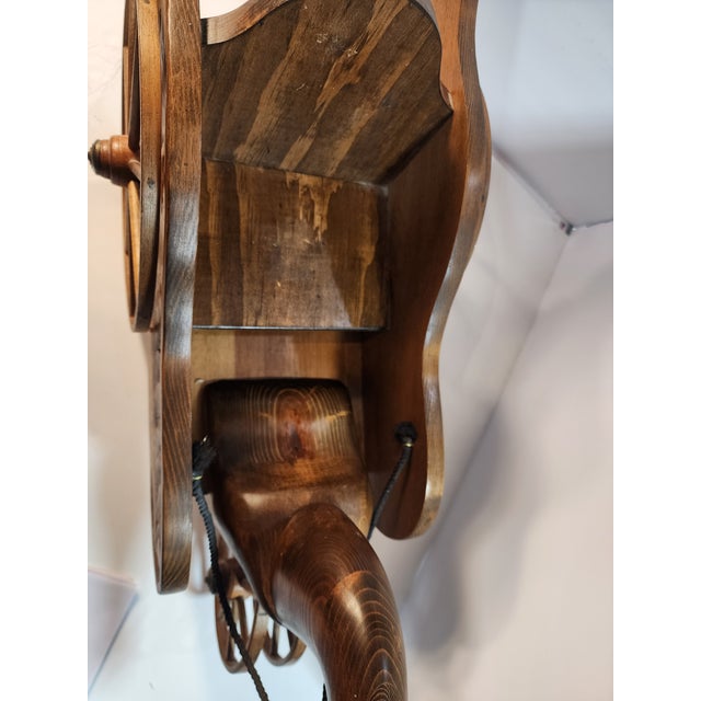 Hand Carved Wood Goose Wagon by Pruitt"s Place For Sale - Image 10 of 11