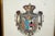 Vintage French Heraldic Coat of Arms Framed Prints--a Pair For Sale In New York - Image 6 of 9