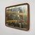 Mid-Century Modern Italian Wall Mirror in Wooden Frame for Brusotti, 1940s For Sale - Image 11 of 11