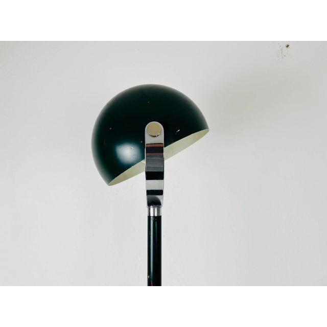 Midcentury Green Space Age Floor Lamp, Germany, 1960s For Sale - Image 4 of 8