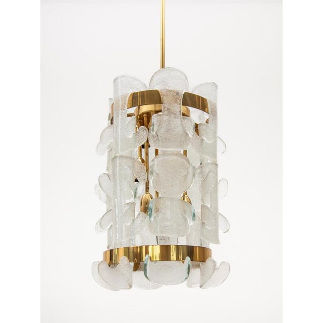 Austrian Midcentury chandelier from 1970s, model "Catena". This chandelier was made during the 1970s in Austria by Kalmar....