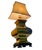 1970s Polished Brass Figural Table Lamp – Midcentury Modern & Chinoiserie Style, Kovach or Laurel Lamp Co. For Sale In Atlanta - Image 6 of 6