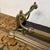 Metal Brass Fireplace Fender + Three-Piece Tool Set, Vintage For Sale - Image 7 of 12