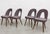 Mid Century Modern Sculptural Arch Back Dining Chairs, Set of 4, C. 1960's For Sale - Image 10 of 11