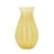 Archimede Seguso Attributed Murano Gold-Infused Ribbed Blown Glass Vase, 1950's For Sale In Chicago - Image 6 of 10