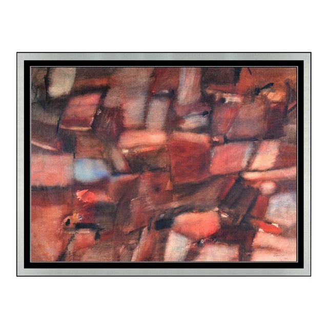 Late 20th Century The Ebb Tide Watercolor Painting, Michael Loew For Sale