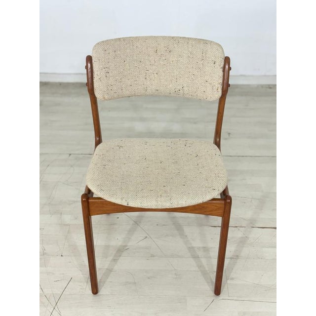 Mid-Century Danish Teak Dining Chairs by Erik Buch for O.D. Møbler A/S, 1960s, Set of 4 For Sale - Image 6 of 15