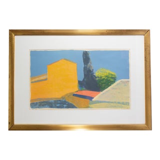Roger Mühl Signed Limited Edition Abstract Lithograph For Sale