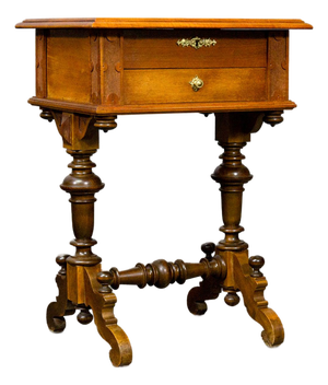 Antique Gründerzeit Sewing Table