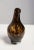 Vintage Leopard Small Brown Vase For Sale - Image 4 of 7