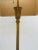 Transitional Gold Gilt Finished Floor Lamp For Sale - Image 4 of 6