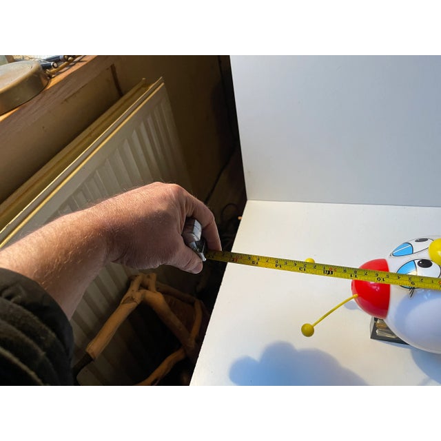 1970s Vintage Robot Plastic Wall Lamp from Stilfer Milano, 1970s For Sale - Image 5 of 8