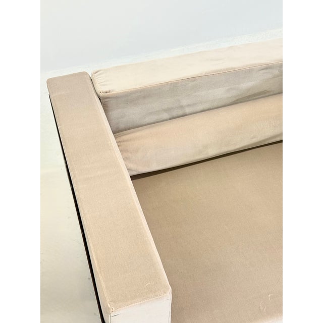 Beige Italian Sculptural Metal Lounge Chair, 1970s For Sale - Image 8 of 11