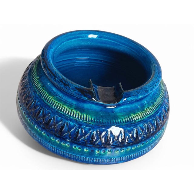 Large Ashtray by Aldo Londi - Rimini Blu for Bitossi, Italy, 1960s For Sale - Image 13 of 16