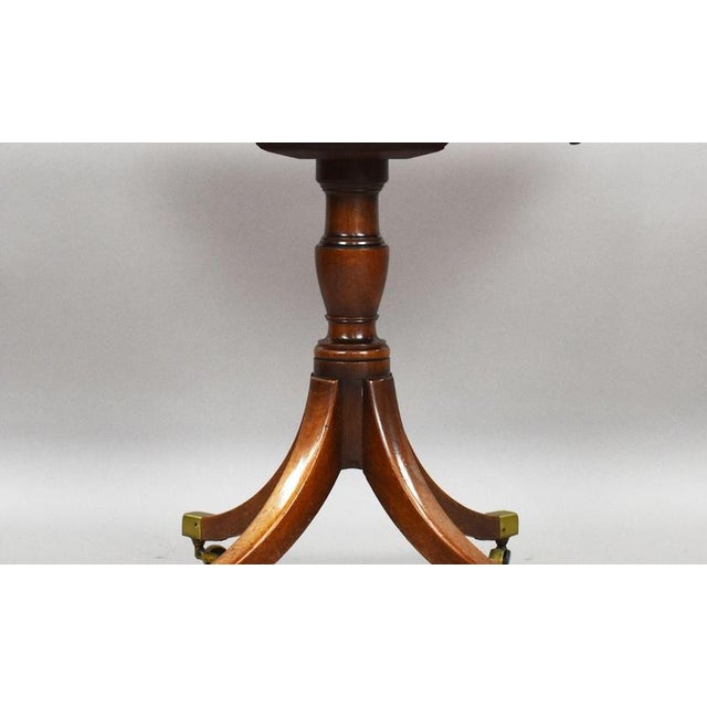 Regency Mahogany Card Table, 1810 For Sale - Image 9 of 12