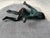 Vintage Bronze Seated Frog Garden Ornament For Sale - Image 14 of 18