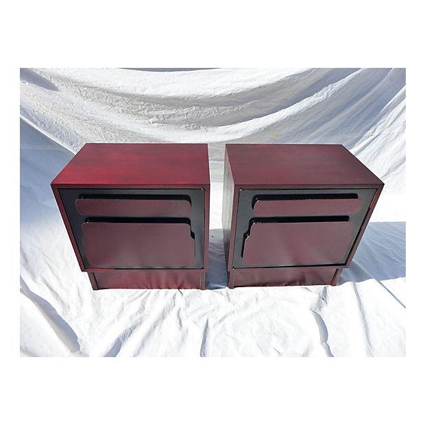 Restored MidCentury Nightstands A Pair Chairish