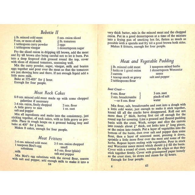 Paper "Cooking Without Regrets" 1950 Mawson, Monica For Sale - Image 7 of 11