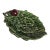 Vintage Portuguese Majolica Cabbage Leaf Serving Dish With Plum Handle For Sale