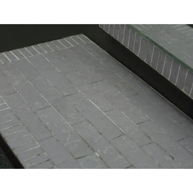 Glass Mosaic Wall Mirror and Wall Shelf, 1950s, Set of 2 For Sale - Image 9 of 13