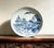 Art Deco Chinese Ceramic Plate,Blue and White Porcelain Plate Hand Painted Landscape Pattern For Sale - Image 3 of 10