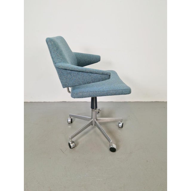 Blue Vintage Desk Chair by Jacob Jensen for Labofa Mobler, Denmark, 1960s For Sale - Image 8 of 15