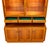 1990s Sun Cabinet Teak Hutch Display Cabinet Credenza Mid Century Modern Lighted For Sale - Image 5 of 16