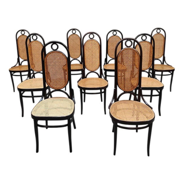 Vintage Dining Chair by Michael Thonet for August Thonet, 1970s For Sale