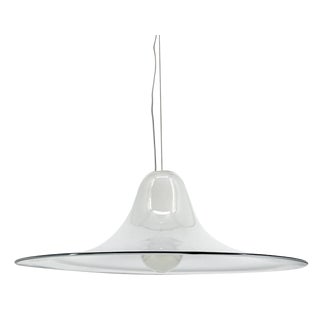 Murano Glass Ceiling Lamp by Renato Toso for Leucos, Italy, 1970s For Sale