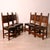 1920s Vintage Carved Wooden Chairs, 1920s, Set of 6 For Sale - Image 5 of 18