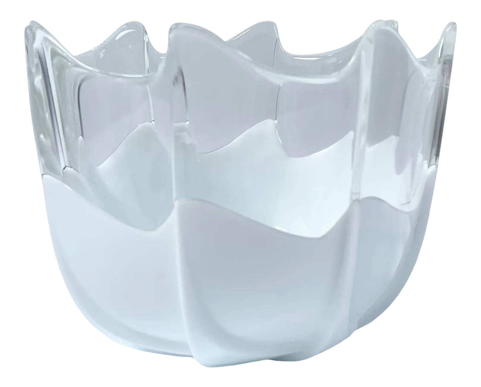 食器 ***Rosenthal studio-line** Rosenthal Studio-Line Modern Opaque White & Clear Glass