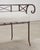20th C. French Neoclassical Iron Tête-À-Tête Garden Bench For Sale - Image 13 of 18