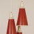 Metal Red Perfupux Pendant by N. Hiemstra for Hiemstra Evolux, 1950s For Sale - Image 7 of 12