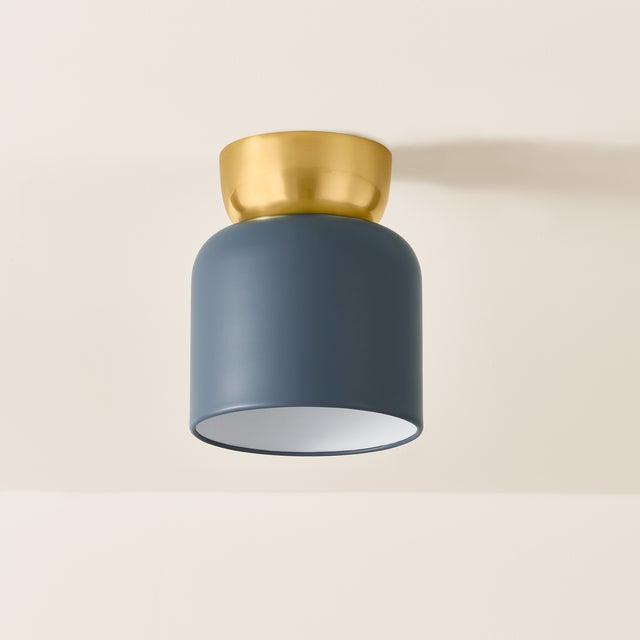 Transitional Mitzi Zoe Feldman Batya Flush Mount, Small For Sale - Image 3 of 5