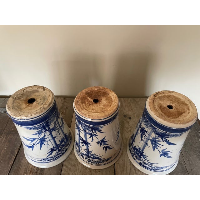 Ceramic Vietnam Plant Pot Set, 1960s, Set of 3 For Sale - Image 7 of 13