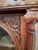 Wood Antique 19th Century Renaissance Revival Oak Bookcase/Cabinet For Sale - Image 7 of 15