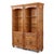1980s Regency Coastal Style Faux Bamboo Fruitwood Bookcases / Display Cabinets - S/2, Pair For Sale - Image 11 of 11