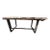 Extra Long Natural Slab Wood Dining Table by Restoration Hardware For Sale