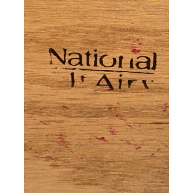 Wood 1990s National Mountain Airy Mahogany 2 Piece China Cabinet For Sale - Image 7 of 12