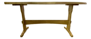 Harnett Wood Designs Trestle Dining Table