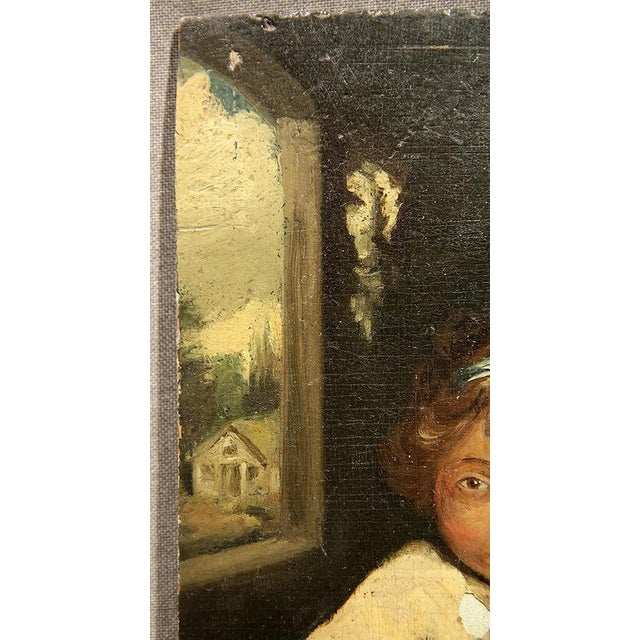 Contemporary Mid 20th Century Oil on Panel - Honor; Daumier For Sale - Image 3 of 4