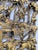Gold Qing Dynasty Chinese Handcrafted Gilt-Wood Panels (C. 1644-1912) For Sale - Image 8 of 9