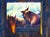 Why This Work Matters Parry captures the quiet intimacy of horses gathering at a stable door, where deep shadow meets...