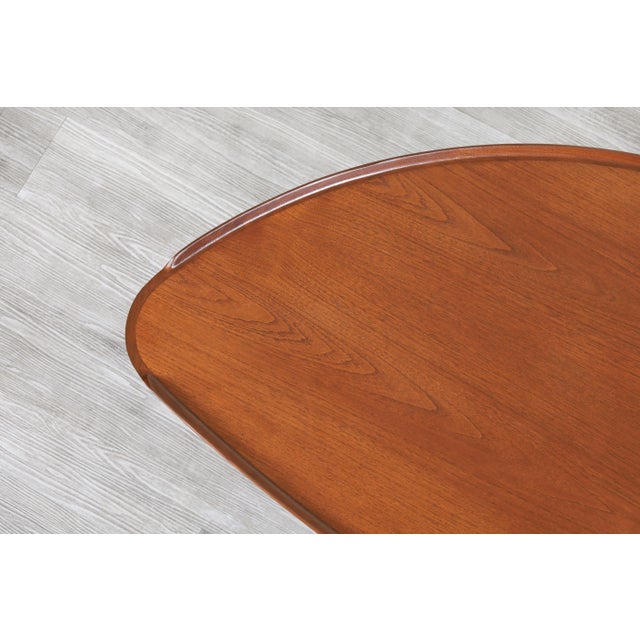 Mid-Century Modern Teak Coffee Table by Finn Juhl for Baker, 1950s For Sale - Image 10 of 10