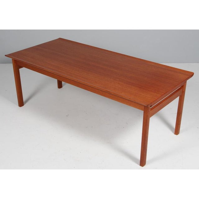 Vintage Coffee Table in Teak by Tove & Edvard Kindt-Larsen, 1960s For Sale - Image 3 of 8