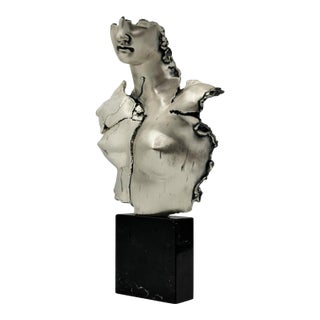 Vintage Zanfeld Taxco Mexico Aphrodite .925 Silver Figural Sculpture For Sale